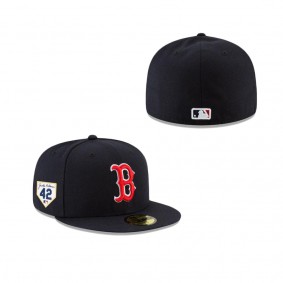 Men's Boston Red Sox Jackie Robinson Day 2024 59FIFTY Fitted Hat