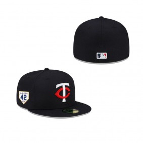 Men's Minnesota Twins Jackie Robinson Day 2024 59FIFTY Fitted Hat