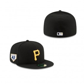 Men's Pittsburgh Pirates Jackie Robinson Day 2024 59FIFTY Fitted Hat
