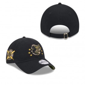 Men's Baltimore Orioles Black 2024 Armed Forces Day 9TWENTY Adjustable Hat