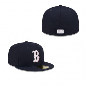 Men's Boston Red Sox Navy 2024 Mother's Day On-Field 59FIFTY Fitted Hat
