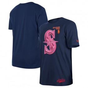 Men's Seattle Mariners Navy Big League Chew T-Shirt