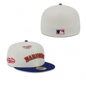 Men's Seattle Mariners White Big League Chew Original 59FIFTY Fitted Hat