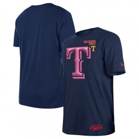 Men's Texas Rangers Navy Big League Chew T-Shirt